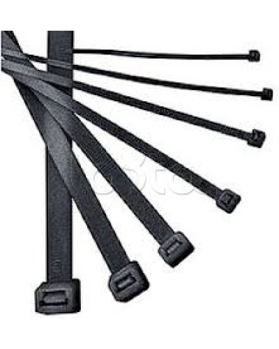 Хомут 4,8x300 мм нейлон, черный (100 шт/уп) IEK UHH32-D048-300-100 в Хасавюрте Стяжки-хомуты Pintop.ru