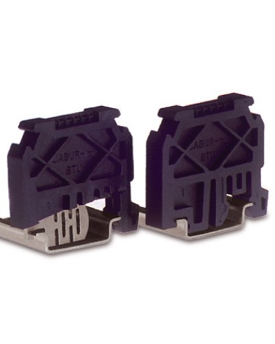 Торцевой упор BTU для фиксации клеммных зажимов на рейке ДКС ZBT005 в Хасавюрте Держатели, клипсы, скобы Pintop.ru