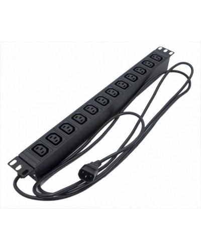 Блок розеток Hyperline SHE19-12IEC-2.5IEC в Хасавюрте Блоки розеток Pintop.ru