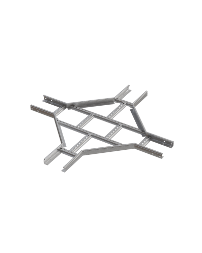 Х-разветвитель лестничный 50х100х1,2 мм N КМ-профиль (LXD50-100-1.2 N) в Хасавюрте Аксессуары для лотков Pintop.ru