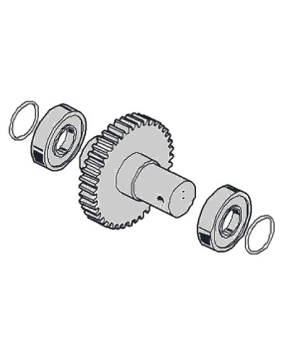 Вал выходной G4040 G4041 Came 119RIG181 в Хасавюрте Запчасти для шлагбаумов и автоматики Pintop.ru