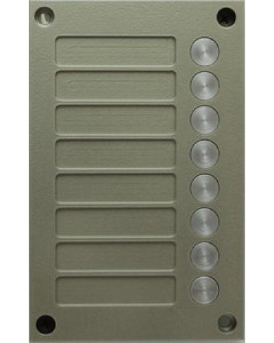 Панель кнопочная Vizit BS-424-8 в Хасавюрте Блоки вызова многоабонентные Pintop.ru