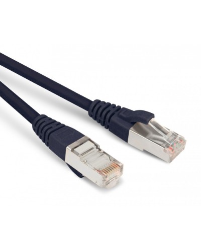 Патч-корд F/UTP Hyperline PC-LPM-STP-RJ45-RJ45-C6-5M-LSZH-BK в Хасавюрте Патчкорды (медные) Pintop.ru