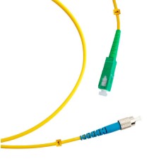 Шнур оптический simplex SC/APC-FC/UPC 9/125 sm 2м LSZH Cabeus FOP(s)-9-SC/APC-FC/UPC-2m