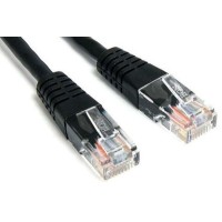 Патч-корд RJ45 - RJ45, 4 пары, UTP, категория 6, 7 м, черный, LSZH LANMASTER LAN-PC45/U6-7.0-BK