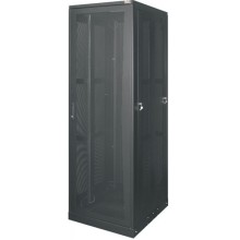 Комплект двустворчатых перфорированных дверей TLK TFE-4-4280-WW-BK