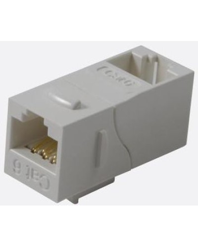 Повторитель портов RJ-45, неэкранированный, 90 градусов, кат.5E, формата Keystone, белый LANMASTER LAN-KCP45U5E/90-WH в Хасавюрте Проходные адаптеры Pintop.ru