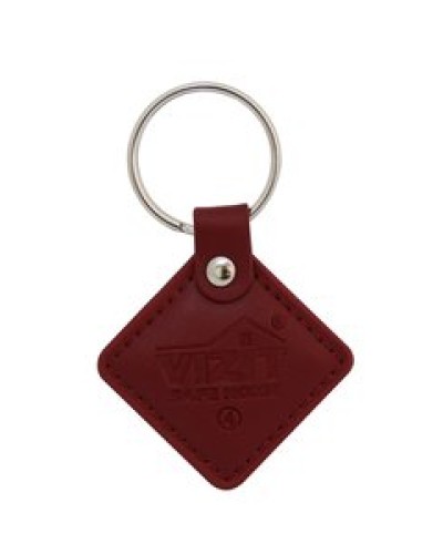 Ключ-брелок RFID Vizit RF2.2 красный в Хасавюрте Оптовые идентификаторы Pintop.ru