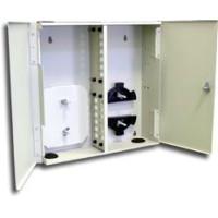 Кросс оптический, настенный, на 4 адаптерные панели LANMASTER LAN-FOB-WM-4H