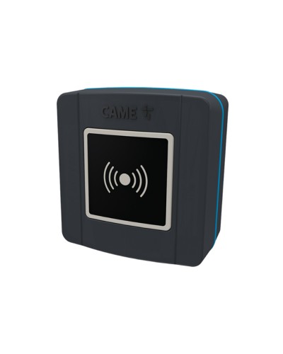 Накладной проксимити-считыватель для карт, брелоков и TAG-капсул Came 806SL-0300 - SELR1BDG, подключаемый к шине CXN с синей подсветкой (протокол Manchester), RAL7024 в Хасавюрте Считыватели Pintop.ru