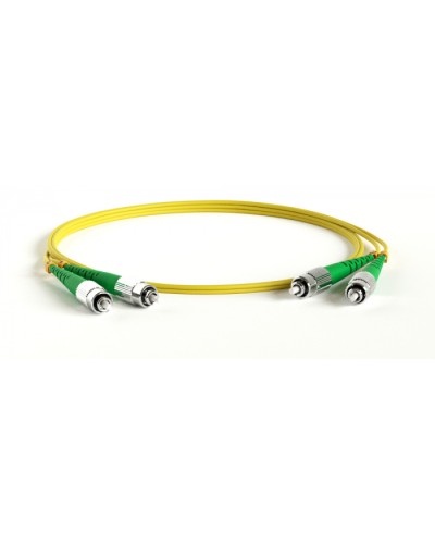 Патч-корд волоконно-оптический Hyperline FC-D2-9-FC/AR-SC/AR-H-3M-LSZH-YL в Хасавюрте Патч-корды оптические Pintop.ru