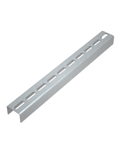 Швеллер 50х100х2,0 L2500 мм INOX304 КМ-Профиль (P50-100-2.0-2500 INOX304) в Хасавюрте Аксессуары для лотков Pintop.ru