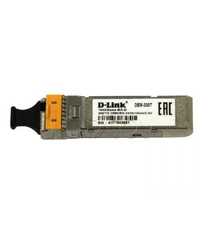 WDM SFP-трансивер D-Link 330T/3KM/A1A в Хасавюрте Модули SFP/XFP/GBIC Pintop.ru