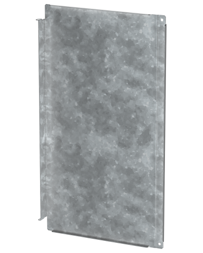 FORMAT Перегородка аппаратного отсека боковая вертикальная сплошная высота 600мм IEK (FO-00-PVHC-060) в Хасавюрте Аксессуары для стоек и шкафов Pintop.ru