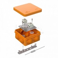 Коробка огнестойкая для о/п 40-0210-FR1.5-4-П Е15-Е120 с термопредохранителем 80х80х40 Промрукав