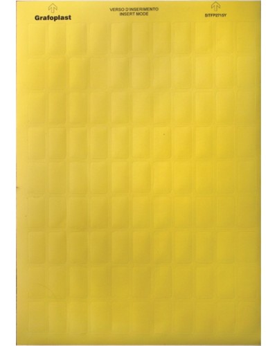 Табличка маркировочная, полиэстер DKC SITFP0615Y в Хасавюрте Полки для шкафов и стоек Pintop.ru