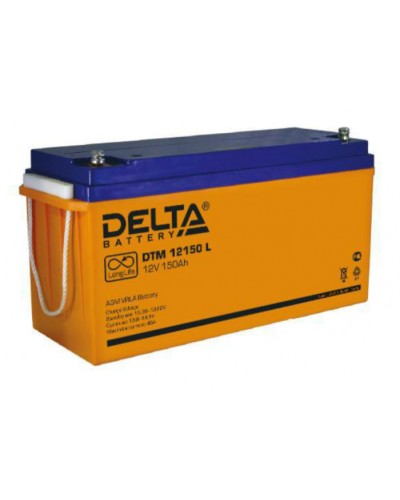 Аккумулятор свинцово-кислотный Delta DTM 12150 L в Хасавюрте Электротехническое оборудование Pintop.ru