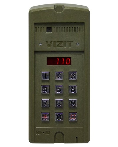 Блок вызова Vizit БВД-SM110RCP в Хасавюрте Блоки вызова многоабонентные Pintop.ru