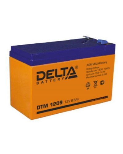 Аккумулятор свинцово-кислотный Delta DTM 1209 в Хасавюрте Электротехническое оборудование Pintop.ru