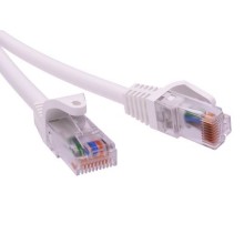 Патч-корд неэкранированный CAT5E U/UTP 4х2, LSZH, белый, 1.5м DKC RN5EUU4515WH