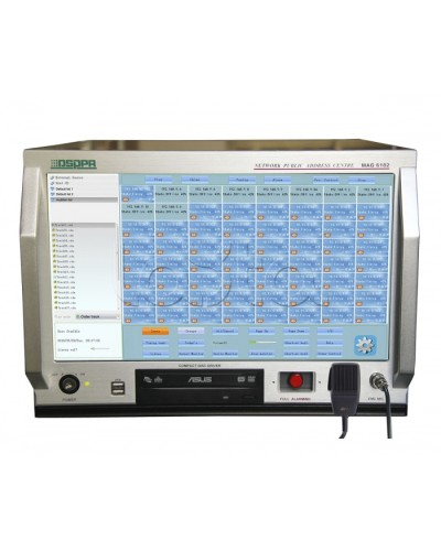 Блок управления центральный DSPPA MAG-6182 в Хасавюрте Система оповещения и трансляции Dsppa Pintop.ru