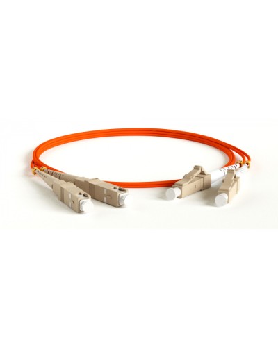 Патч-корд волоконно-оптический Hyperline FC-D2-50-SC/PR-SC/PR-H-8M-LSZH-OR в Хасавюрте Патч-корды оптические Pintop.ru