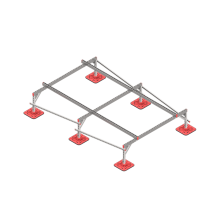 Опорная конструкция для установки оборудования TECHNORAPTOR FOOT 2000х3000 тип 1 КМ-профиль (KM-TR-F-SSEI-2000-3000-1)