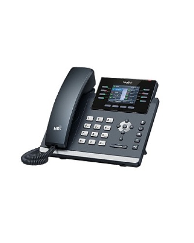 Yealink SIP-T44W - 12 аккаунтов, 2 порта USB, Wi-Fi, цветной экран, BLF, PoE, GigE, без БП, шт в Хасавюрте Дополнительное оборудование для сетей Pintop.ru