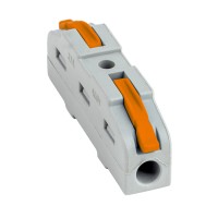Строительно-монтажная клемма СМК 222-421 проходная 1 полюс 0,08-4мм2 (25шт.) EKF PROxima (plc-smk-421)