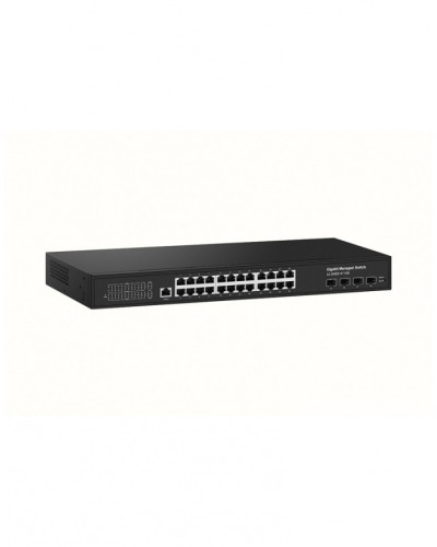 Управляемый L3 коммутатор Gigabit Ethernet на 24xRJ45 + 4x10G SFP+ Uplink NST NS-SW-24G4G10-L в Хасавюрте Коммутаторы Pintop.ru