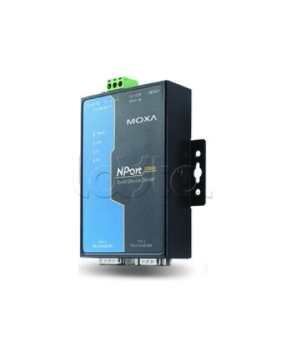 Сервер 2-портовый RS-232/422/485 в Ethernet Moxa NPort 5250A в Хасавюрте Дополнительное оборудование для ОПС Pintop.ru