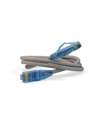 Патч-корд Hyperline PC-LPM-UTP-RJ45-RJ45-C6-1.5M-LSZH-GY в Хасавюрте Патчкорды (медные) Pintop.ru