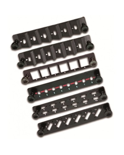 Панель адаптерная на 6 модулей типа Keystone для кросса LAN-FOB10-1P LANMASTER LAN-FP10-6OK в Хасавюрте Аксессуары для стоек и шкафов Pintop.ru