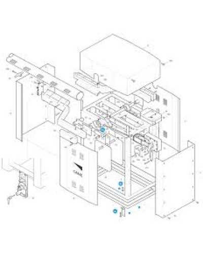 Вал выходной G3000Came 119RIG414 в Хасавюрте Запчасти для шлагбаумов и автоматики Pintop.ru