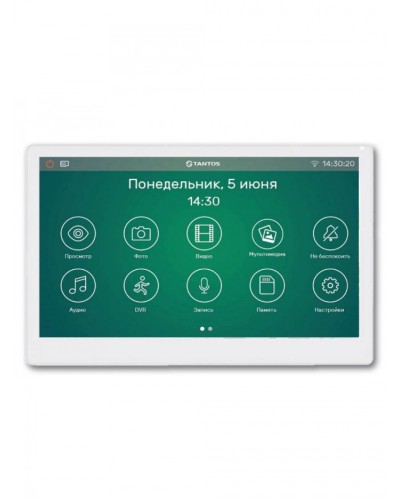 Монитор Tantos Stark HD SE Tuya (White) XL в Хасавюрте Абонентские IP устройства Pintop.ru
