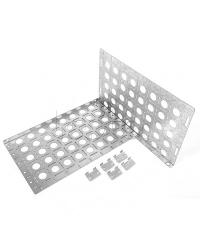 Комплект боковых монтажных панелей 19 (В400xГ210) Elbox EU-400.210 в Хасавюрте Аксессуары для стоек и шкафов Pintop.ru