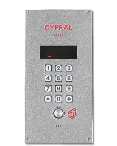 Блок вызова Цифрал CCD-20.1/TC ЦФРЛ.468369. в Хасавюрте Блоки вызова многоабонентные Pintop.ru