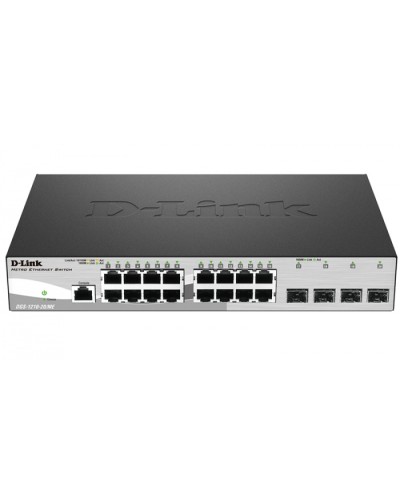 Коммутатор 20-портовый D-Link DGS-1210-20/ME/A1A в Хасавюрте Коммутаторы Pintop.ru