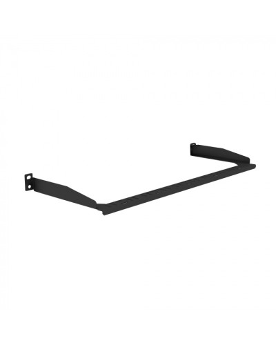 Горизонтальный заднийВ В кабельный органайзер глубиной 175мм, 19 RAL 9005 Cabeus (CO-PLB-1U-C04-MPO-BK) в Хасавюрте Кабельные органайзеры Pintop.ru