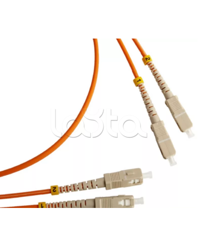 Патч-корд оптический LANMASTER LAN-SC-SC/SU-20 в Хасавюрте Патч-корды и пигтейлы Pintop.ru