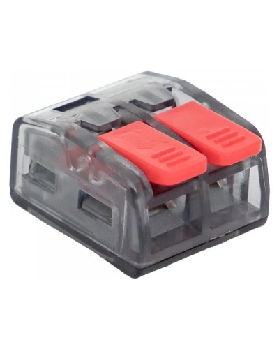 Клемма СМК 221-412 2 отверстия 0.2-4.0 мм2 (100шт.) EKF PROxima (plc-smk-221-412) в Хасавюрте Клеммные колодки Pintop.ru