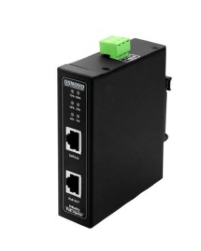 OSNOVO Midspan-1/303X(Booster) Промышленный PoE-инжектор в Хасавюрте Системы видеонаблюдения Pintop.ru