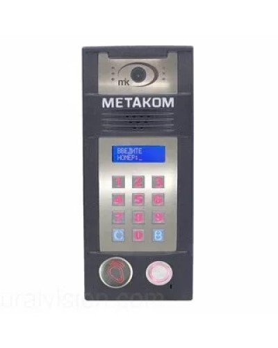 Многоабонентый антивандальный блок вызова со встроенной гибридной видеокамерой Метаком MК2018-TMRFGVH в Хасавюрте Блоки вызова многоабонентные Pintop.ru