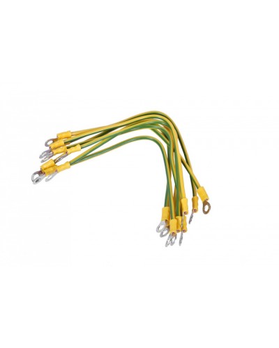 Комплект проводов заземления для шкафов EMS Elbox (EMS-PZ) в Хасавюрте Аксессуары для стоек и шкафов Pintop.ru