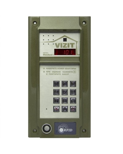 Блок вызова домофона Vizit БВД-N101RTCP в Хасавюрте Блоки вызова многоабонентные Pintop.ru