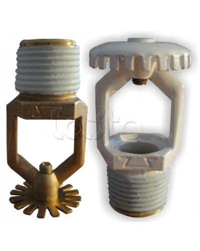 Ороситель дренчерный водяной и пенный Спецавтоматика ДУО0-РНд0,60-R1/2/В3-SР-К115 (белый) (RAL 9016) в Хасавюрте Оросители Pintop.ru