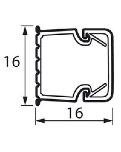 Кабель-канал METRA 16x16 Legrand (638191) в Хасавюрте Кабель-канал Pintop.ru