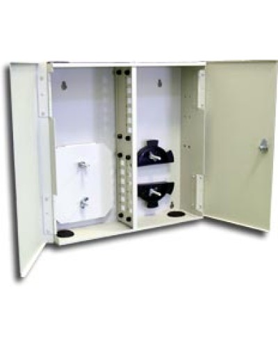 Кросс оптический, настенный, на 4 адаптерные панели LANMASTER LAN-FOB-WM-4H в Хасавюрте Кросс оптический Pintop.ru