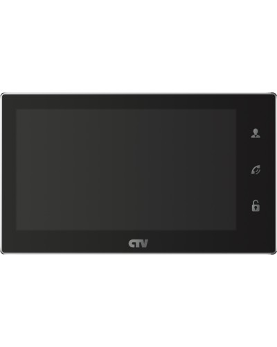Монитор видеодомофона CTV-M4706AHD (черный) в Хасавюрте Абонентские видеоустройства Pintop.ru