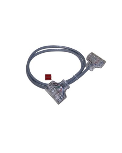 Патч-корд 110 тип - 110 тип, 1 пара, категория 6, 1.5 м, серый LANMASTER LAN-P4-P4-1.5/6 в Хасавюрте Патч-корды и пигтейлы Pintop.ru